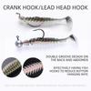 BEARKING New Arrival 50mm 60mm Soft Bait Fishing Lure Artificial Bait Silicone Worm Shad Needfish Saltwater Bass Crappie Grub