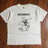 Vtg-stil Descendents Musik rockkonsert kortärmad vit t-shirt KV38342 Unisex T-shirt