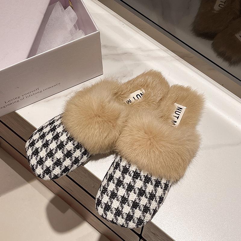 

Трендовые модные универсальные домашние тапочки на четыре сезона, легкие и удобные, мягкий плюш, милые новые, нескользящие, износостойкие, легкие 40