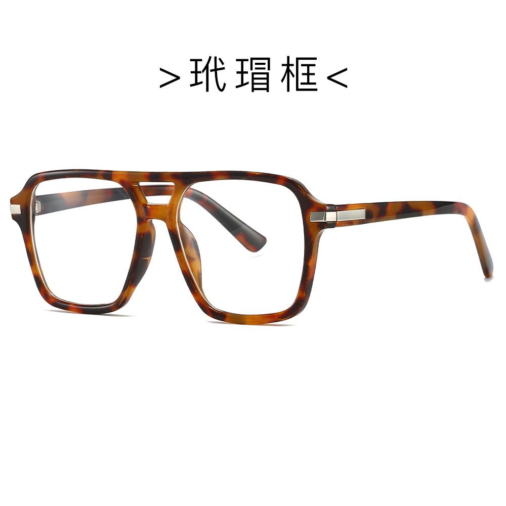 

Luxury Brand Designer Reading Glasses Women New Retro Double Bridge Square Eyeglasses Eye Protection Computer Eyewear Original Lenses