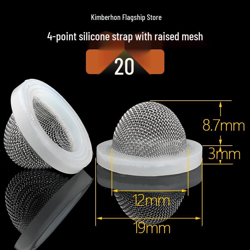 Silicone Rubber Gasket Shower Head Seal Ring, Water Heater Pipe Flat Washer, 4-6 Minute Installation.