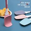 Strumento antiaderente per torta, olio, pane, burro, crema, spatola, raschietto, cottura in silicone