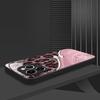 Leopard Print Rhinestone Snake Pattern Glass Phone Case For iPhone 16 17 Pro Max 11 12 13 14 15 17Air 16E 7 8 Plus XR XS X Cover