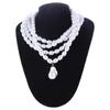 Wedding Pearl Korean Style Choker Women Necklace Jewelry Accessories Irregular Shape Pearls Pendant