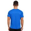 Men Breathable Ice Silk Quick Drying Short Sleeve Round Neck Running Sport Solid Color Top