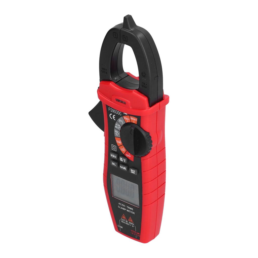 FS9030C Digital Multimeter LED Clamp Meter Intelligent Voltage Current Tester High Accuracy Clamp Ammeter