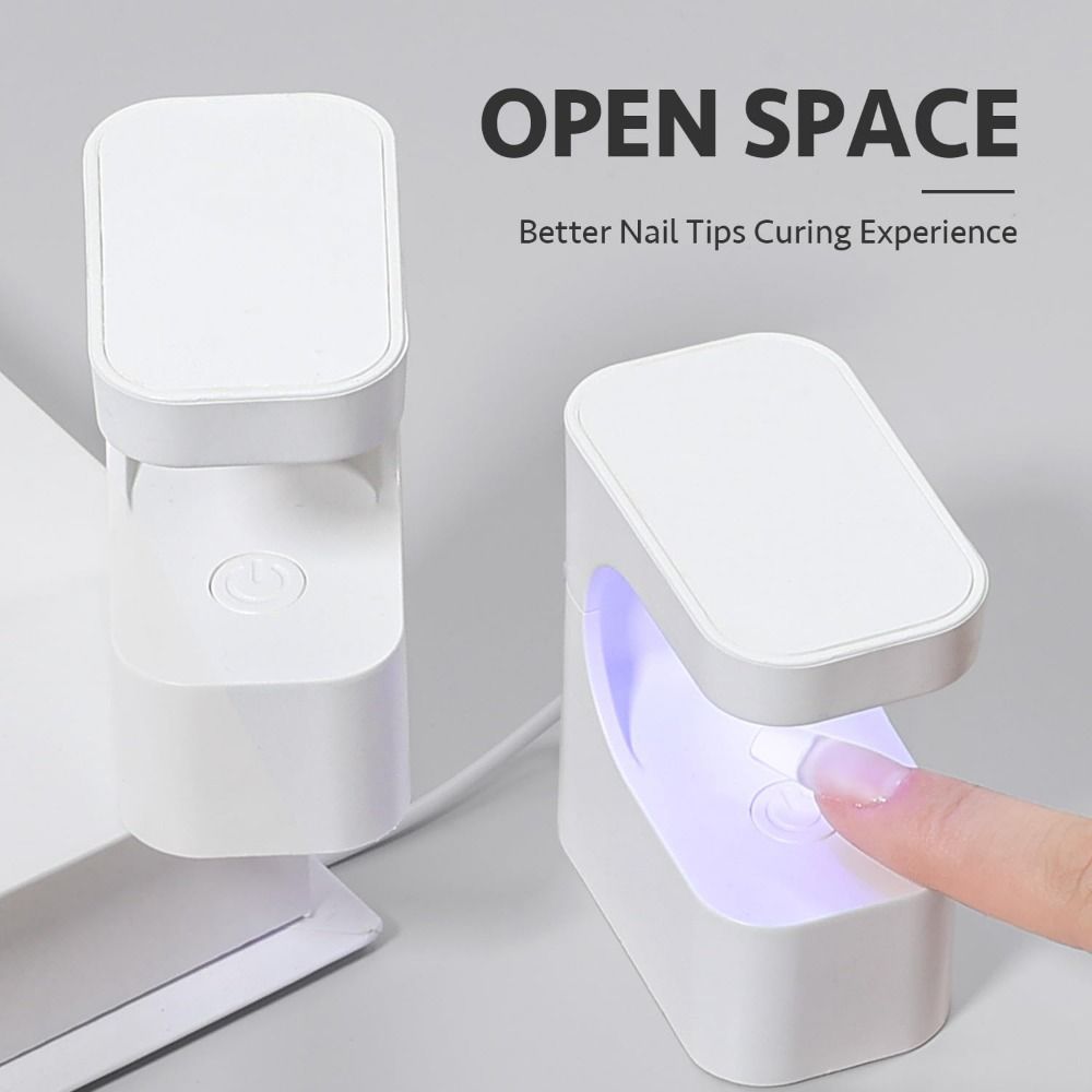 Quick Dry Mini UV Light Efficient Curing Small Nail Cure Light Lightweight UV Nail Dryer  Gel Nail