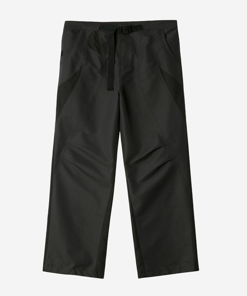 NODE LABS Dev:3 Belted Wide Pants 01_Dark Gray