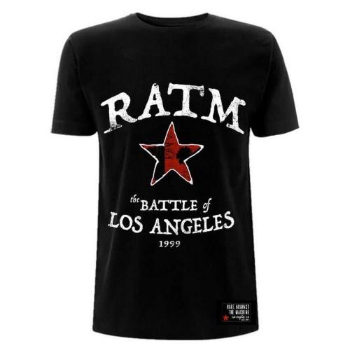 Rage Against the Machine Unisex-Erwachsene Battle Star T-Shirt