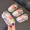 Girls' Sandals Summer 0-3 Years Old Baby Baotou Baby Toddler Shoes Non-slip Soft Sole Home Wear Children's Sandals