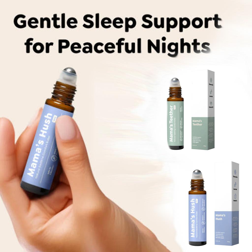 Baby Tooth Extraction Roller, Natural Pain Roller, Tooth Serum Oil Roller To Tooth Pain, Discomfort Serum Oil, 10ML