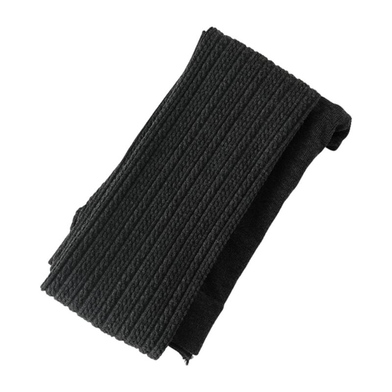 Stretchable Women s Ribbed Knit Pantyhose Breathable Cotton Blend Leggings Perfect For Layering In Cold Season