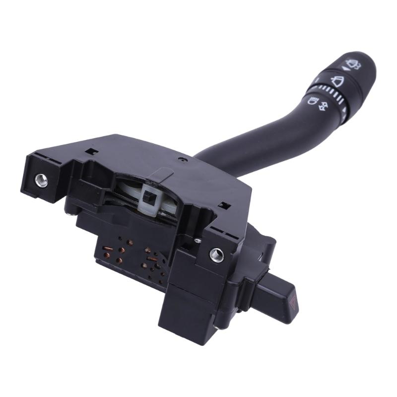 YL3Z13K359ABA Multifunction Combination Stalk with Wiper and Washer Position Symbols for 1999-2003 F150, Black ABS Housing and Existing Wiring Layout,