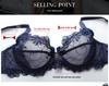 Sexy Plus Size Lingerie Set: Sheer, Anti-Sag, Lace Bra for Smaller Bust Look