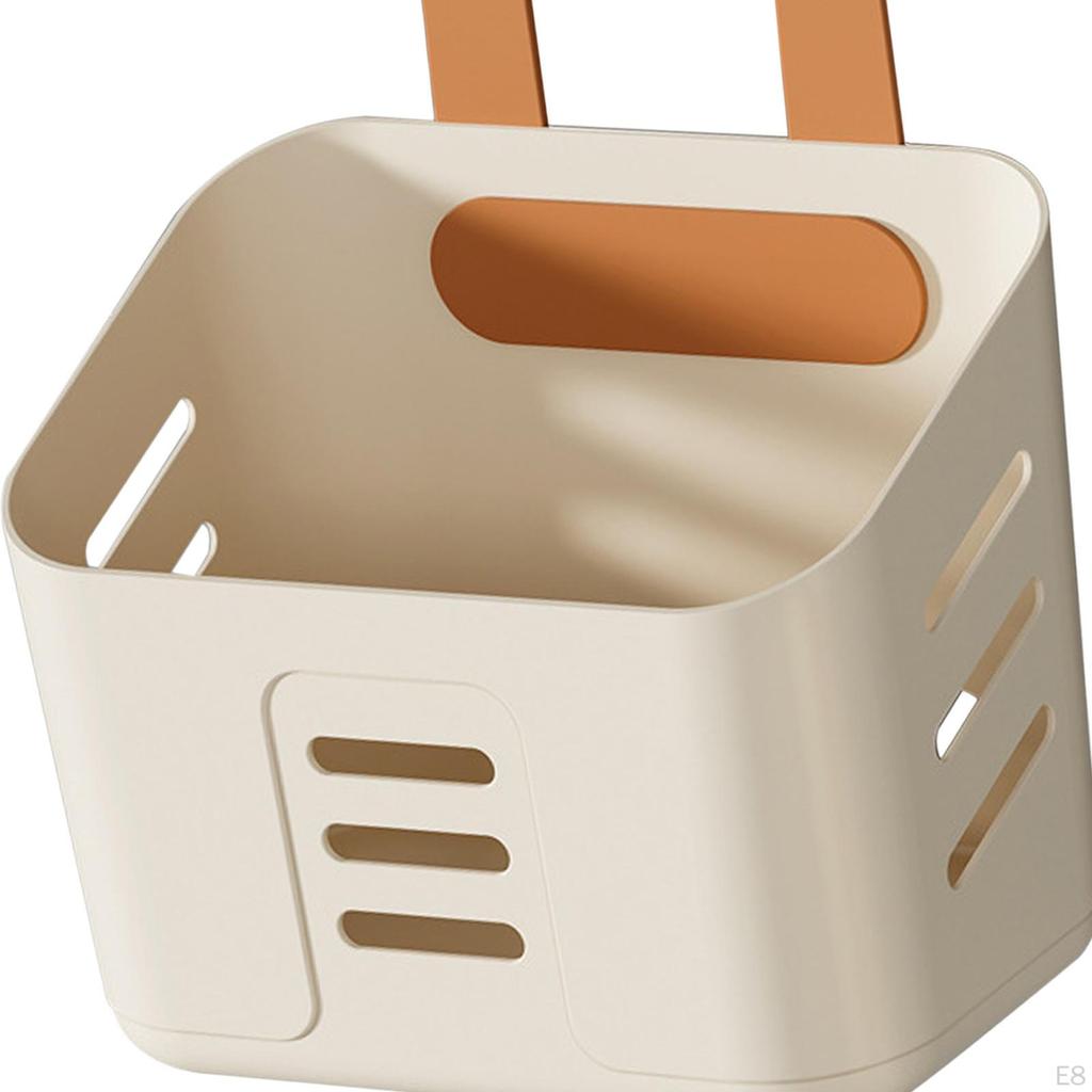 Basket Organizer, Reusable Hook, Hanging Storage Basket, for Railing, Pantry, Office