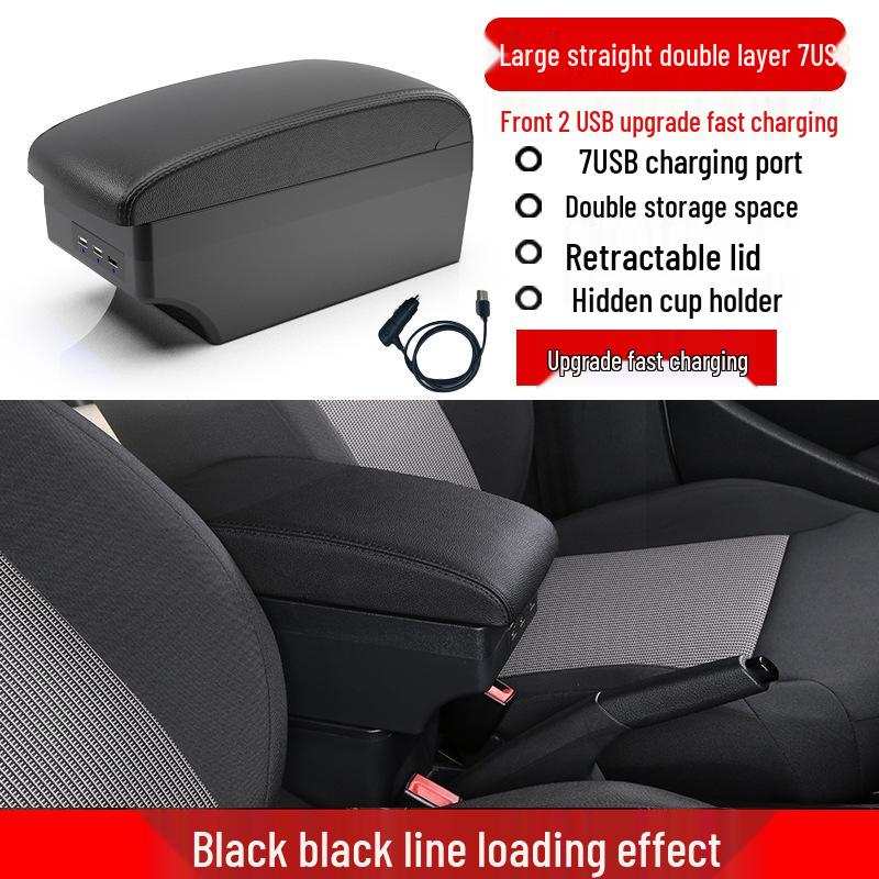 Custom Armrest Box for Myvi 2014 Models