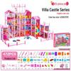 Princess Dream Castle: Big Villa Playhouse for Girls - Fun Role-Playing and Building Set