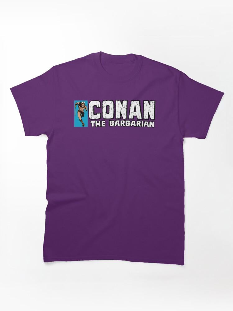Conan the Barbarian CONAN THE BARBARIAN TITLE ART REPRODUCTION Classic Unisex T-Shirt