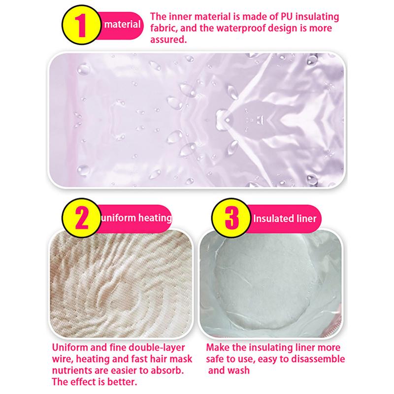 Thermo-Cap For Hair Hair Steamer Cap Nurse Hair Cap House Household Hair Care Hair