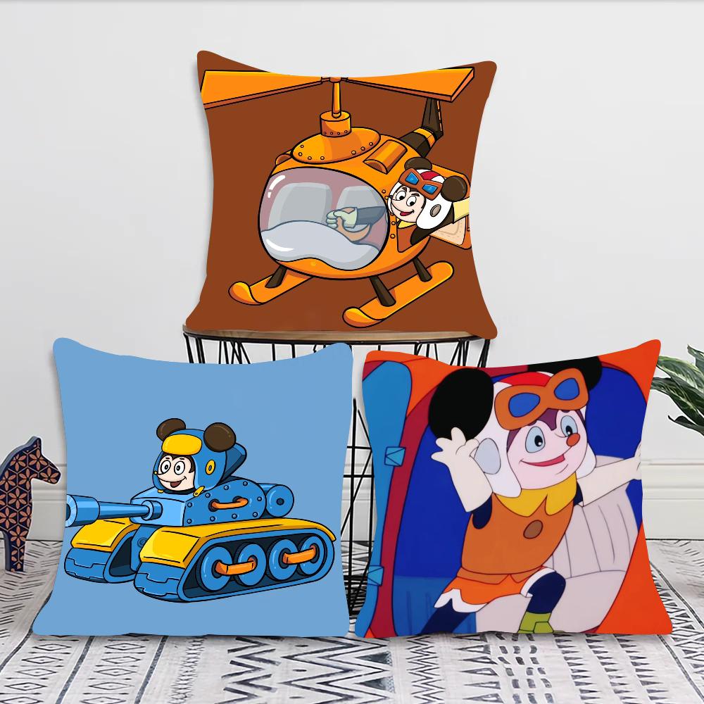 S-Shuke B-Beita Animation Pillow Case Square Pillow Bedroom Sofa Leisure Comfort Cushion Car Living Room Home Decoration