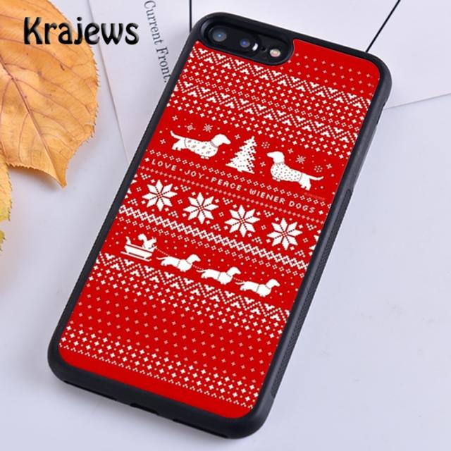 Krajews Dachshund Pattern Soft Phone Case Cover For iPhone 17 Air 16 15 14 Plus 11 12 13 Pro Max Coque Shell Fundas
