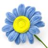 2Pcs Pipe Cleaner 35CM Artificial Flowers Home Decor Finished Flowers Handmade African Sunflower Bouquet Woven Flower