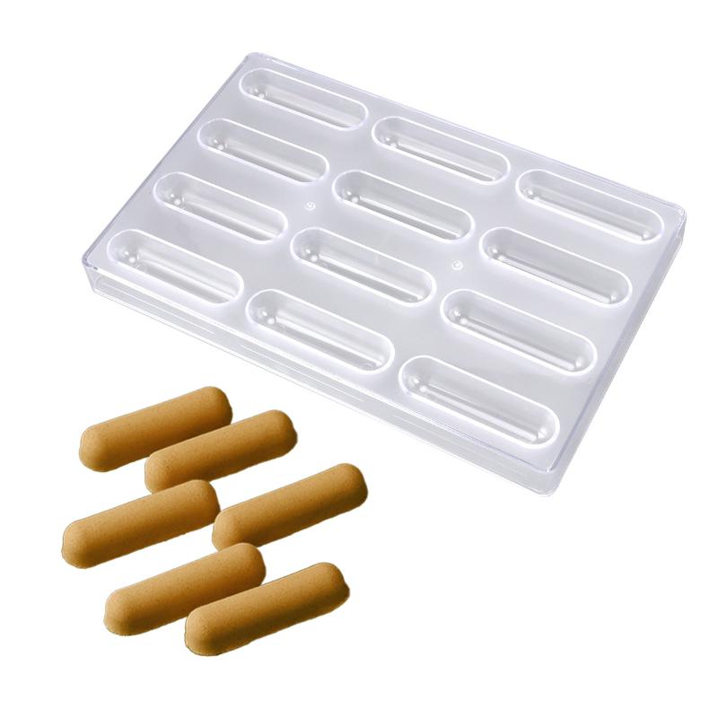 Professionelle Kunststoff-Schokoladenform Transparent Handgemacht Kugel Schokoladenwerkzeuge DIY Kuchenform Dessert Pudding
