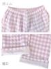 Winter Soft Long and Pants and Perfect for and and "Lifewel" Women's Pajamas, 100% Cotton, Quilted, Front-Opening, Sleeves, Set, Thick, Warm, Cute,