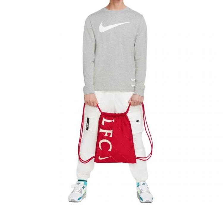 Nike Polyester Soccer Storage Bag, Shoe Bag, Backpack Regular Unisex Red Lightweight Casual DD1507-687