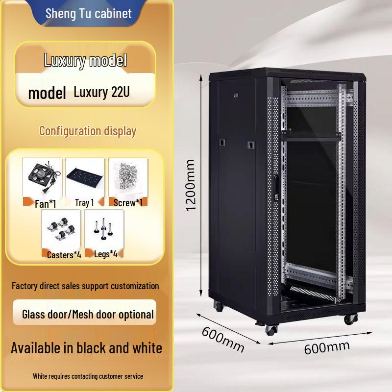 Wall-Mounted Network Rack: 6U/4U/12U Small Cabinet for Monitor Equipment and Switches