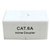 RJ45 Networking Connector Cat6 Cat6A Ethernet Cable Extender Inlined Coupler for Home Office Use For Multiple Devices