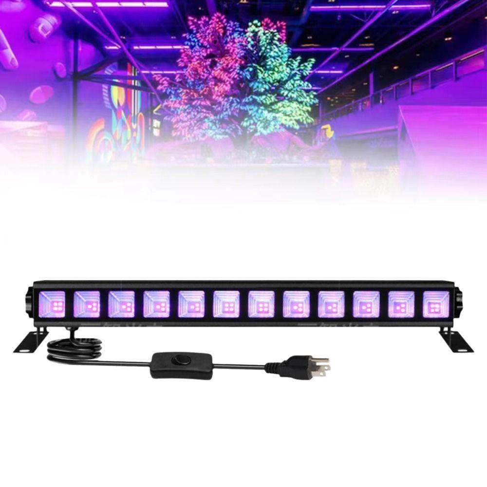 395nm Blacklight LED UV Wall Washer Light 36W Power 40LED Strips Stage LED Bar Washer Lamp Sealed Joint Concert