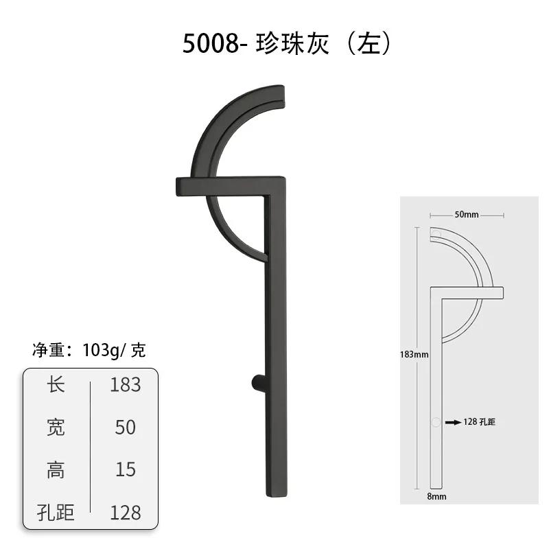 Light Luxury Kitchen Bedroom Bathroom Shoe Cabinet Drawer Pulls Decor Furniture Handles Hardware