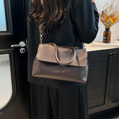 Women's Bag Tote Bag Large Capacity Armpit Bag Commuter Niche Fashion Summer New Solid Color Handbag Shoulder