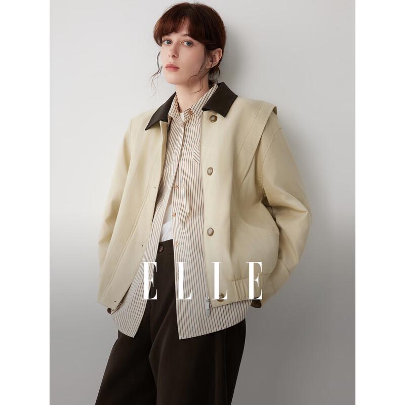 

ELLE Retro Suede Padded Workwear Jacket M