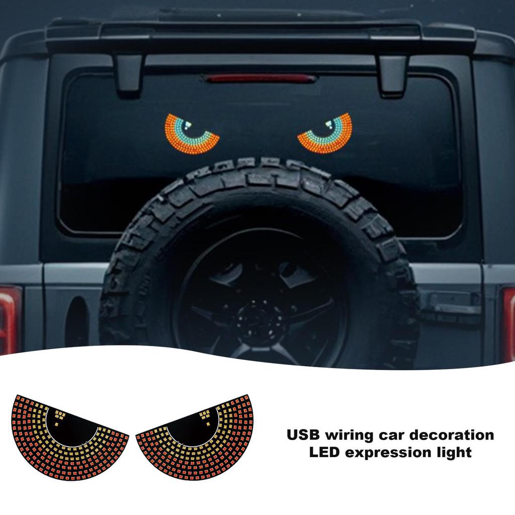 Devil Eyes LED Light for Car Window, Devil Eyes Lights for Cars, Auto LED