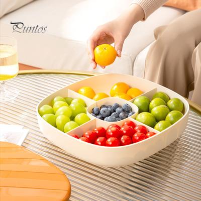 Zásobník na sušené ovoce Vícekomorová skládací rukojeť s víkem Zaoblený roh Zásobník na svačinky