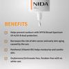 Nida Invisible Fit Sun Cream SPF50 50ml (+Free Gift)