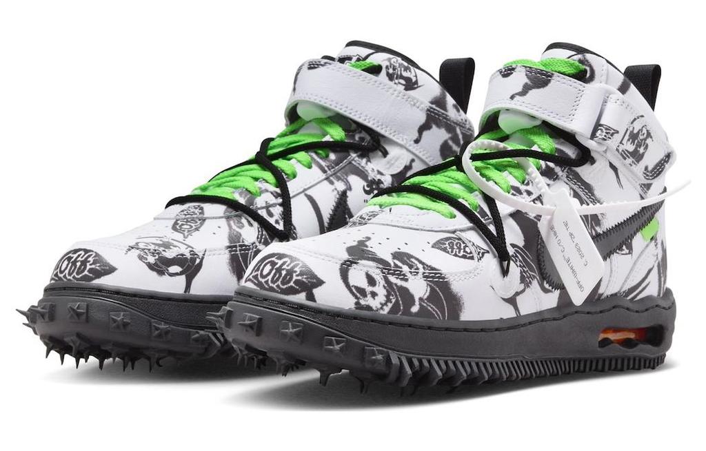 Nike X Off White Air Force 1 Mid 'Grim Reaper' DR0500-102
