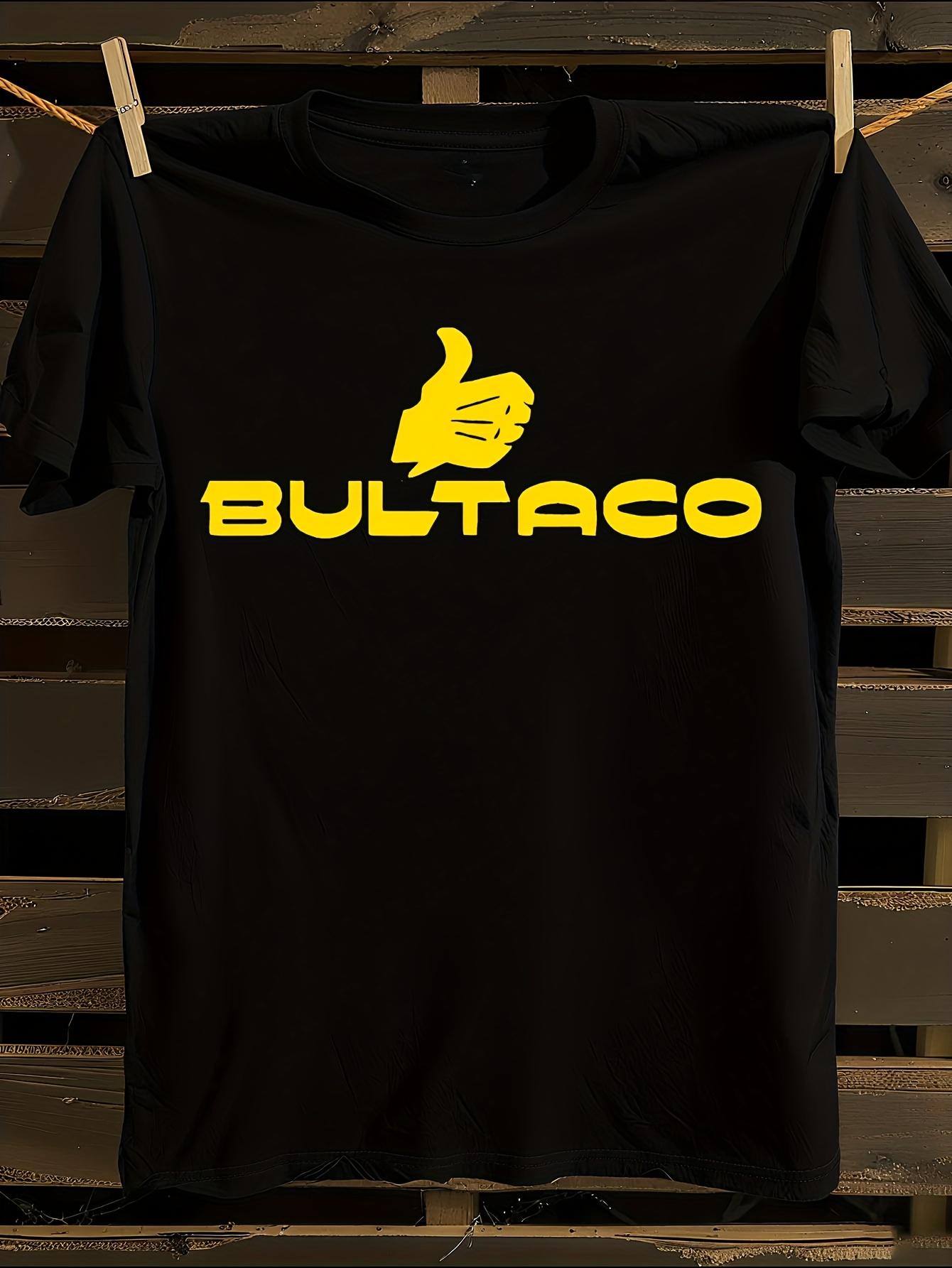 s Bultaco Logo Motorcycle Tshirt M