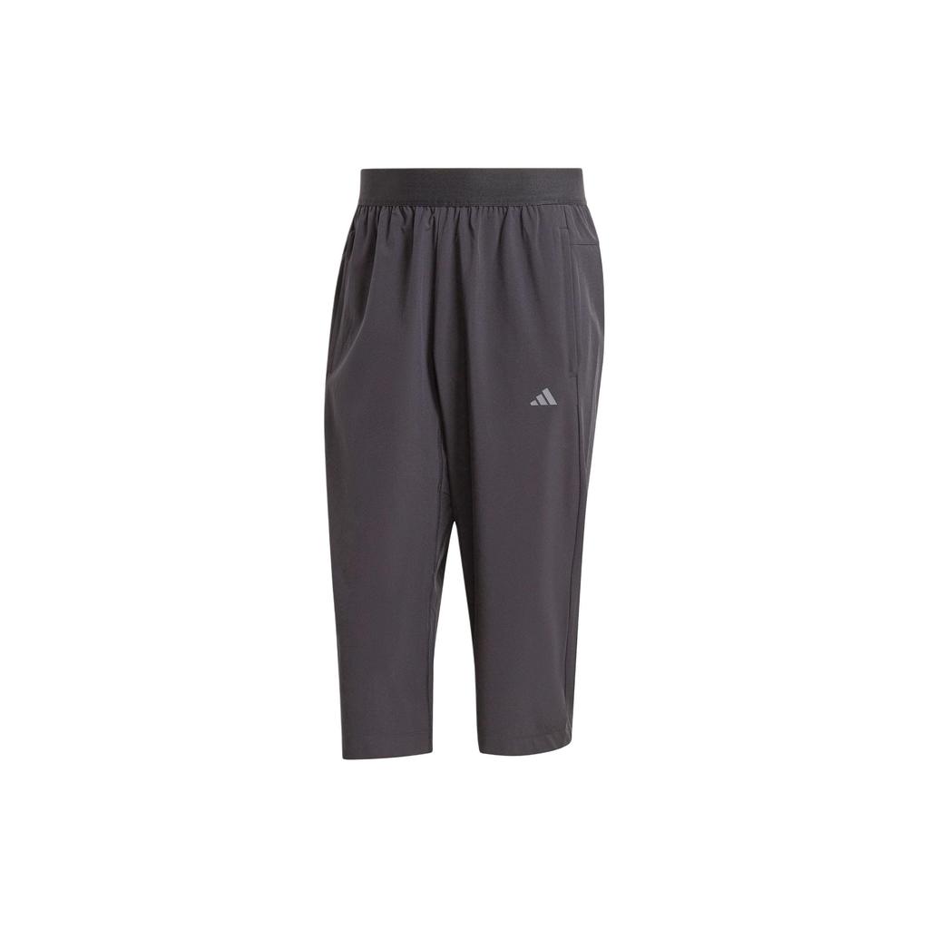 Adidas Farm Rio Yoga 3/4 Pants Knitted Sweatpants Men's Black IS8024