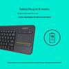 Logitech K400 Plus Wireless Touch Keyboard