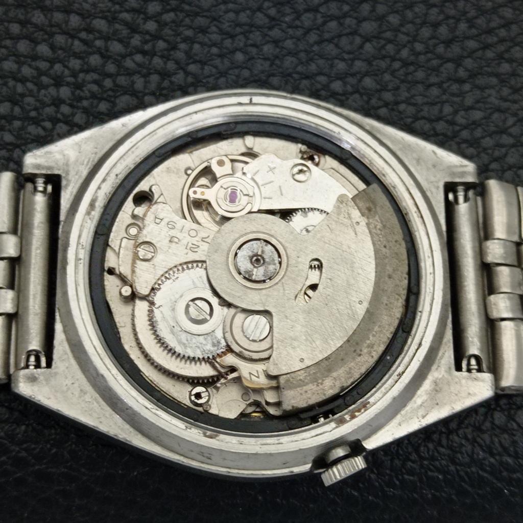 GENUINE VINTAGE SEIKO 5 AUTOMATIC 7019A JAPAN MENS GOLDEN DIAL WATCH a702623-1 R209-a702623