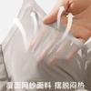 Large Chest Shows Small Thin Mesh Yarn Breathable Without Steel Ring Large Size Full Cup Seamless Underwear Anti-sagging Bra Cover