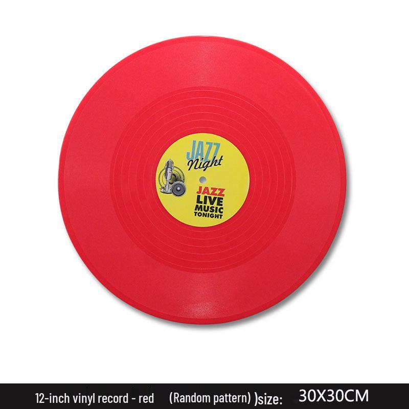 Retro vinylová deska nástěnná dekorace plakátové samolepky pro bar, kavárnu, restauraci a obchod s mléčným čajem