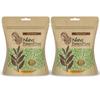Nisha Nature Mate Hennè in Polvere Colore Capelli Castano Scuro 45g Confezione da 2 Tinta Permanente Naturale Senza Ammoniaca