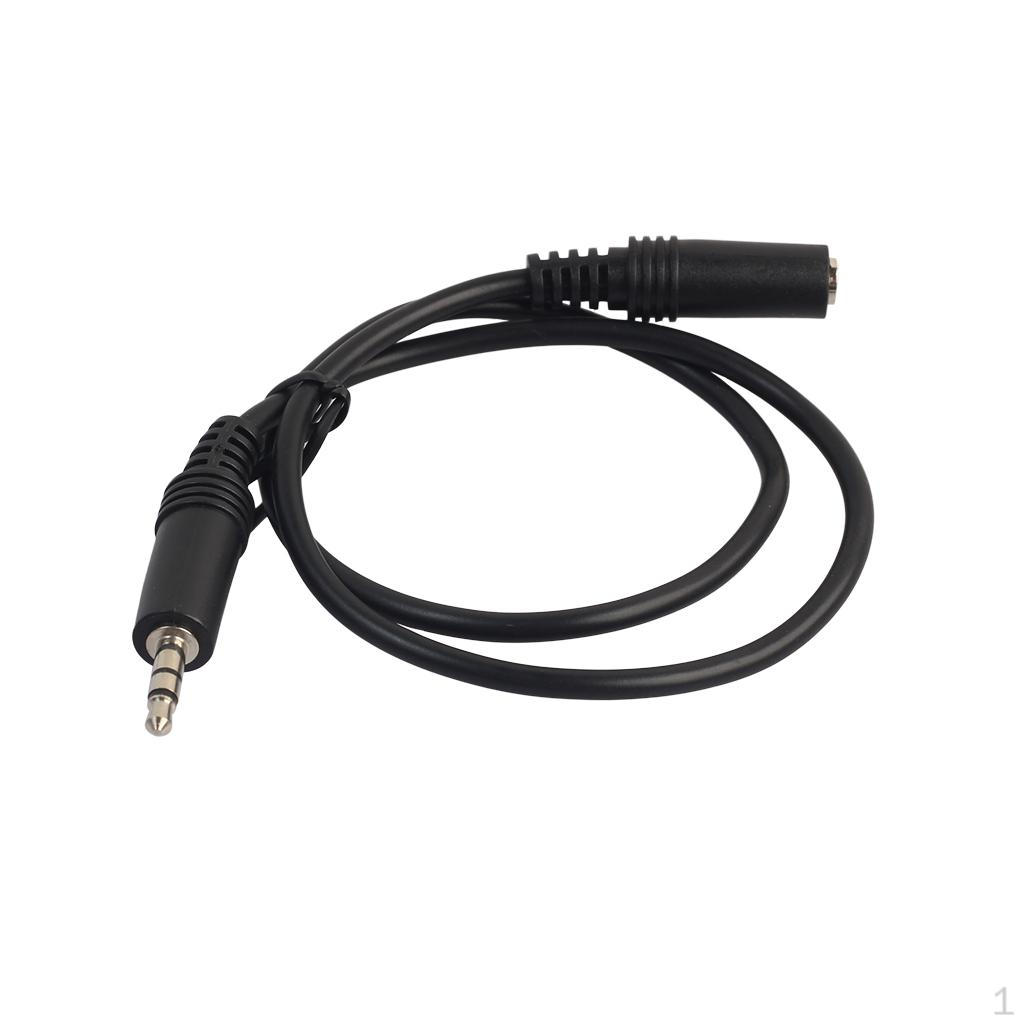 1.64/3.28/6.56/9.84ft 3.5mm Stereo Audio Aux Headset Extension Cord /