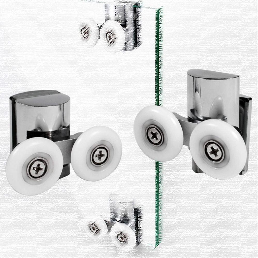 23/25mm Sliding Door Rollers Top / Bottom Sliding Door Parts Door Wheels  Bathroom Installation