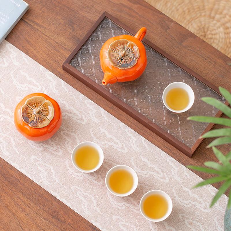 Pabei Persimmon Ruyi Kung Fu Tea Set
