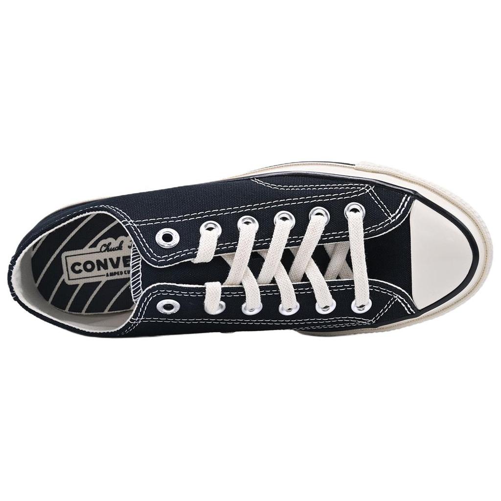 Converse Chuck 70 X Comfortable Sports Low Top Canvas Shoes Unisex sneaker Black A24228C